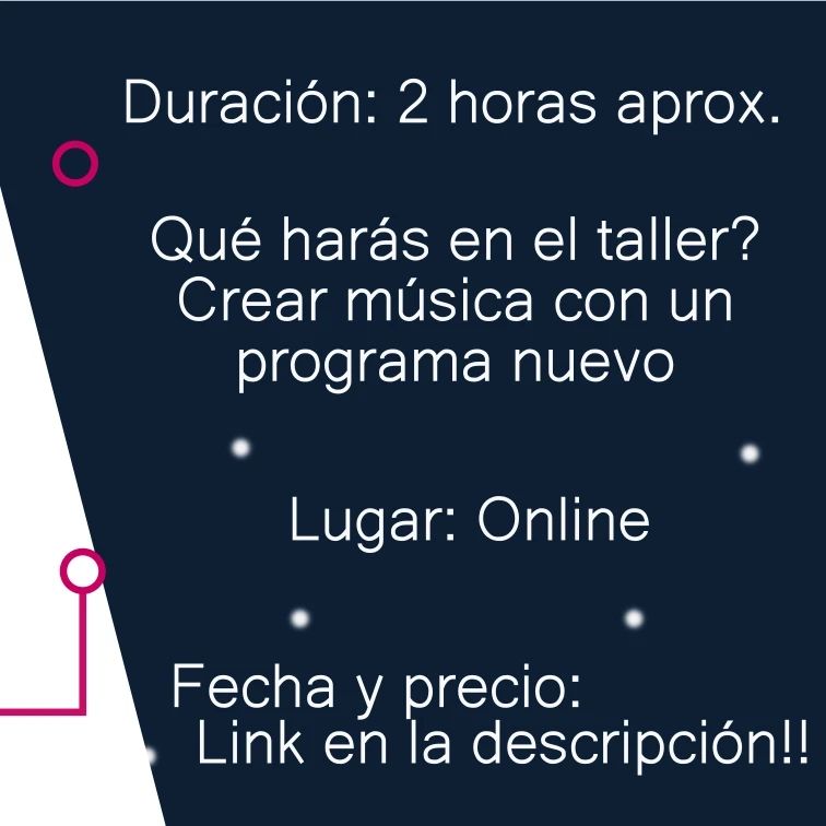 Taller de composición de música extraterrestre! Vamos a hacer música con otras reglas. El taller se llevará al cabo por tele-conferencia en tu supercomputador personal. 

FECHA: 5 OCTUBRE 2023 18:00 Hora de Chile

Inscríbete visitando autotel.co/taller o por medio del link en mi bio.

Disponible en Inglés y castellano en dos horarios.

Valor: 17 o 22 usd. Se puede pagar por eventbite, pero se aceptan pagos por transferencia, escríbeme para mandarte los datos.

#workshop #ufo #marciano #musicaexperimental

